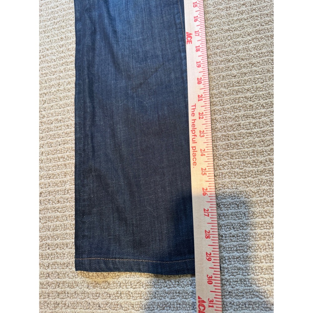 Citizens of Humanity Elson Medium Rise Straight Leg Dark Wash Jeans Size 31 - Picture 12 of 13